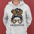 Real Estate House Hustler Messy Bun Hair Women Women Hoodie