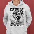 Skeleton Expensive Difficult And Talks Back Mother's Women Hoodie