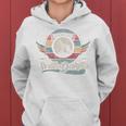 South Dakota Vintage State Animal Coyote Sweet Home Boho Women Hoodie