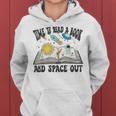 Space Book Teacher Time To Read A Book And Space Out Women Hoodie
