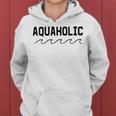 Swimmer Boating Aquaholic Swimming Water Sports Lover Women Hoodie