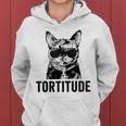 Tortitude Tortie Cat Mom Sunglasses Tortoiseshell Mama Women Hoodie