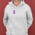 I Wear Purple For Lupus Awareness Month Lupus Support Women Hoodie