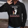 I Asked God For An Angel He Sent Me My Daughter Zip Up Hoodie