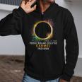 Carmel Indiana Total Solar Eclipse April 8 2024 Zip Up Hoodie