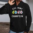 Easter For Kids Egg Hunt Champion Gamer Boys Tee Zip Up Hoodie