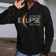 Eclipse 2024 Indiana Totality Eclipse Indiana Solar 2024 Zip Up Hoodie