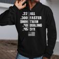 All Faster Than Dialing V3 Zip Up Hoodie