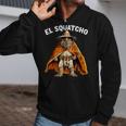 El Squatcho Poncho Western Bigfoot Sasquatch Lover Zip Up Hoodie