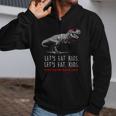 Let's Eat Kids Punctuation Saves Lives Grammar Zip Up Hoodie