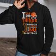 Motivational Basketball Christianity Quote Christian Basketball Bible Verse Zip Up Hoodie
