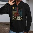 Paris France Paris Vacation Eiffel Tower Paris Souvenir Zip Up Hoodie