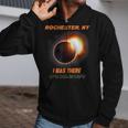 I Was There Total Solar Eclipse Rochester New York Ny Zip Up Hoodie