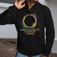 Seymour Indiana Total Solar Eclipse April 8 2024 Zip Up Hoodie