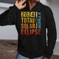 Shelbyville Indiana Total Solar Eclipse 2024 Zip Up Hoodie