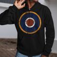 Supermarine Spitfire Raf Type C1 Vintage Air Force Roundel Zip Up Hoodie