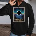 Total Solar Eclipse 2024 Kerrville Texas Vintage Zip Up Hoodie