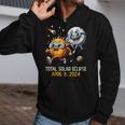 Total Solar Eclipse April 8 2024 Totality Astronomy Lover Zip Up Hoodie