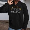 Total Solar Eclipse Mexico 8Th April 2024 04082024 Zip Up Hoodie