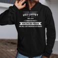 Uss Laffey Dd Zip Up Hoodie