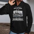 Uss Leftwich Dd Zip Up Hoodie