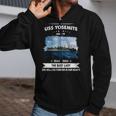 Uss Yosemite Ad Zip Up Hoodie