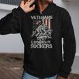 Veteran Veterans Are Not Suckers Or Losers 32 Navy Soldier Army Military Zip Up Hoodie