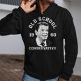 Vintage Ronald Reagan Old School Conservative Tshirt Zip Up Hoodie