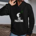 West Bank Middle East Peace Dove Olive Branch Free Palestine Zip Up Hoodie