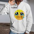 I Caca Icon Cry Zip Up Hoodie