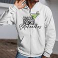 Cinco De Drinko Bitchachos Cinco De Mayo Drinking Zip Up Hoodie