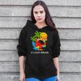 Beach Vacation Drinking Parrot It's 5 O'clock Somewhere Zip Up Hoodie