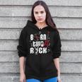 Born Two Rock Electric Guitar Zip Up Hoodie