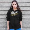 Cute Total Solar Eclipse April 8 2024 Totality Birthday Zip Up Hoodie