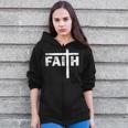 Faith Cross Logo Zip Up Hoodie