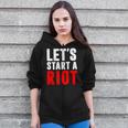 Let's Start A RiotZip Up Hoodie