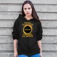 Pittsburg New Hampshire Total Solar Eclipse 2024 Zip Up Hoodie