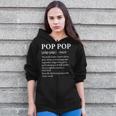 Pop Pop Definition Grandpa Zip Up Hoodie