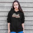 Retro Vintage Bread Baking Lover Baker Zip Up Hoodie