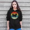 Retro Vintage Japanese Chin V2 Zip Up Hoodie