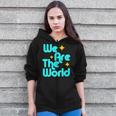 We Are The World Zip Up Hoodie