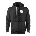 Bigfoot Hiding In Forest For Sasquatch Believers Zip Up Hoodie