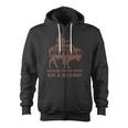 Break Your Gun A Stump Buffalo Rider Zip Up Hoodie