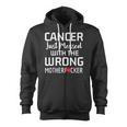 Cancer Awareness Support Get Well Cancer Fighter Survivor Zip Up Hoodie