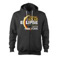 Canton New York Total Solar Eclipse April 8 2024 Zip Up Hoodie