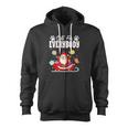 Christmas Santa Claus Cats For Everybody Zip Up Hoodie