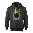 Cleveland Is Totality Cool Solar Eclipse 2024 Zip Up Hoodie