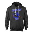 Dirt Bike Racing For Motocross And Supercross Zip Up Hoodie