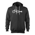 Ebike Electric Bike Bicycle E-Bike Zip Up Hoodie