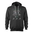 Christmas Look At Me Being All Festive Humorous Xmas Zip Up Hoodie